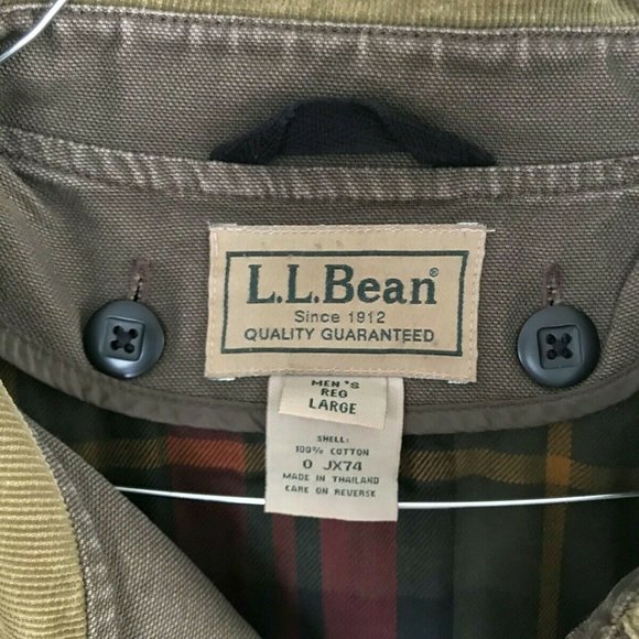 SOLD 🔥Vtg LL BEAN Barn Chore Field Jacket Coat D - Picture 4 of 6